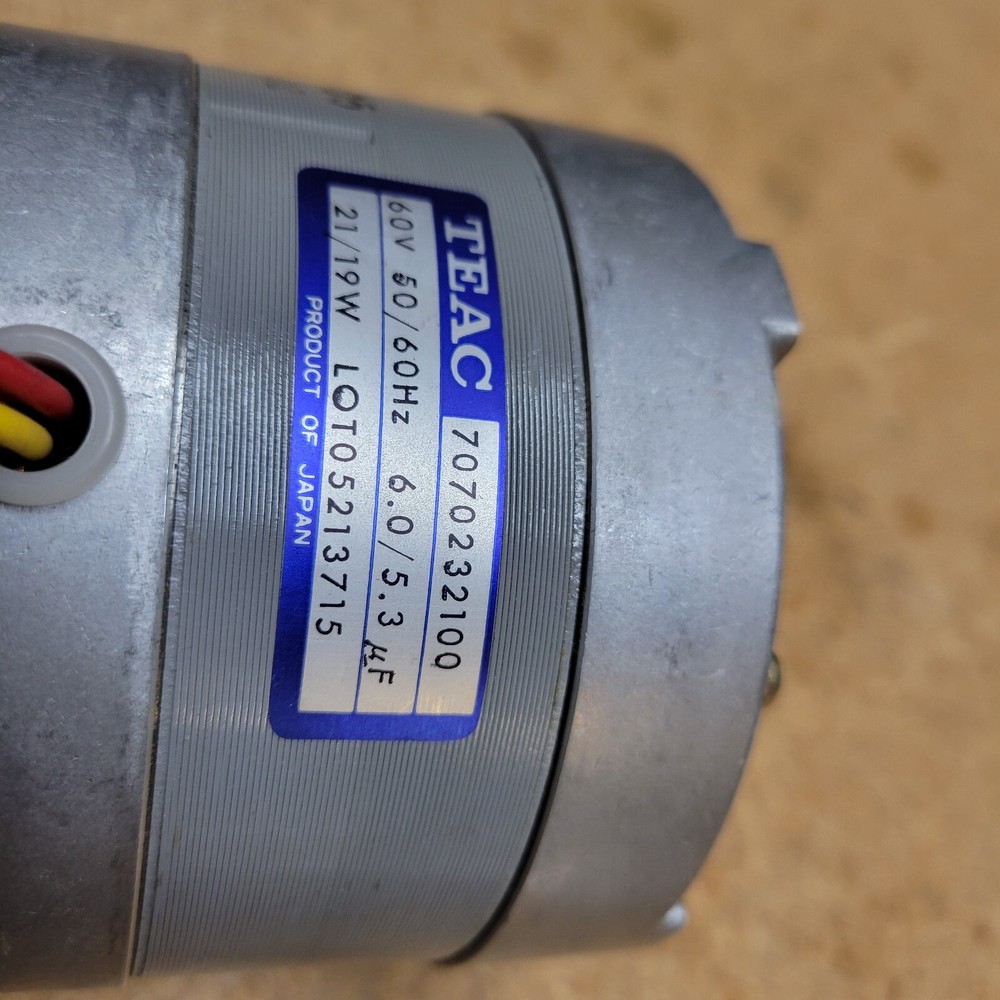 TEAC 3340 Left/Feed Motor, works.