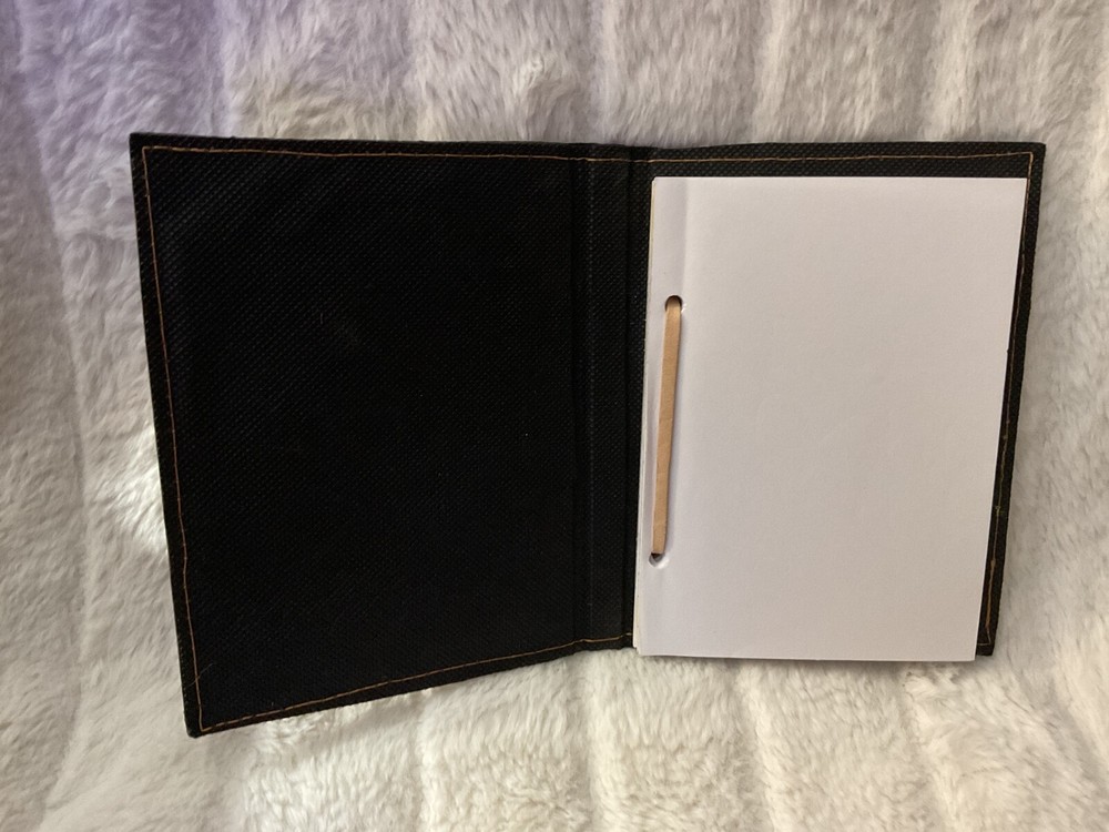 Handmade Tooled Leather 6.5” x 5” Notebook ,Journal /Cusco Peru / Lama