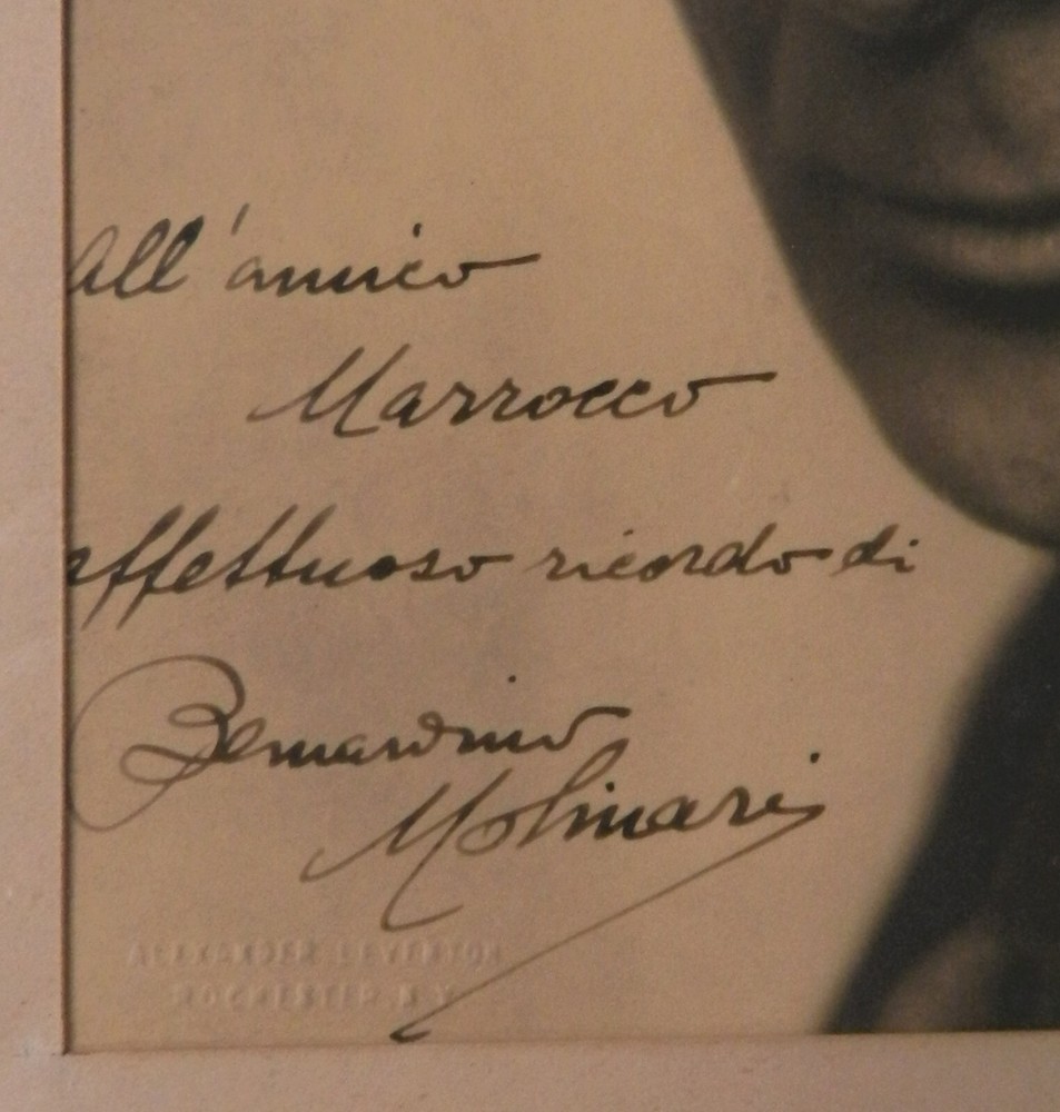 1932 Bernardino Molinari Signed Autograph Photo
