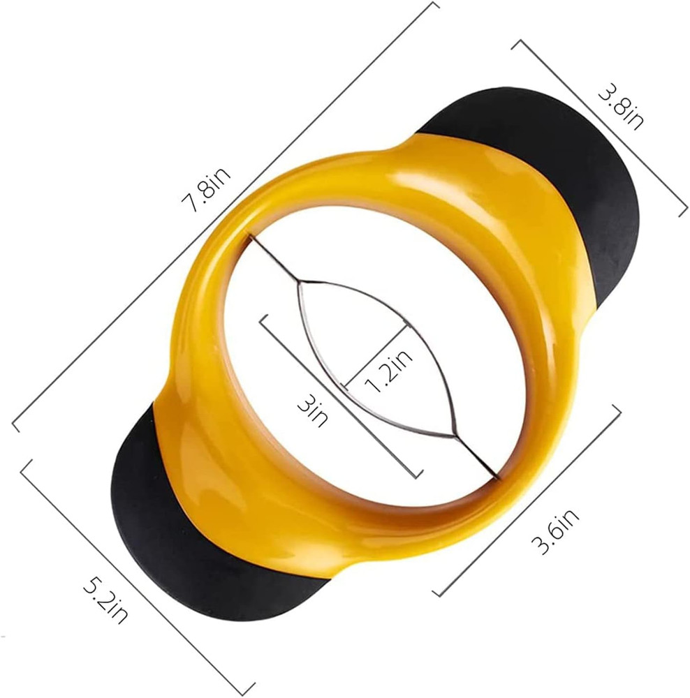 Mango Slicer, Mango Splitter, Mango Cutter with Stainless Steel Blade, Mango Pit