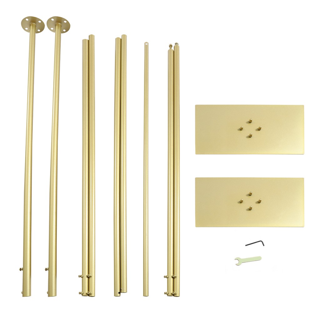 3x3m Heavy Duty Backdrop Stand Height Adjustable Pipe and Drape Backdrop Stand