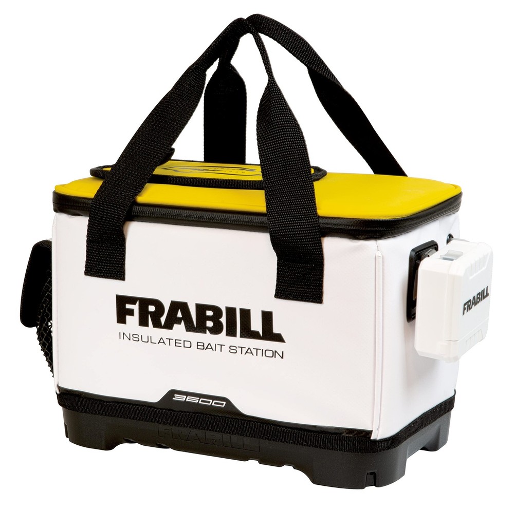 Frabill Universal 8 Qt Bait Station White