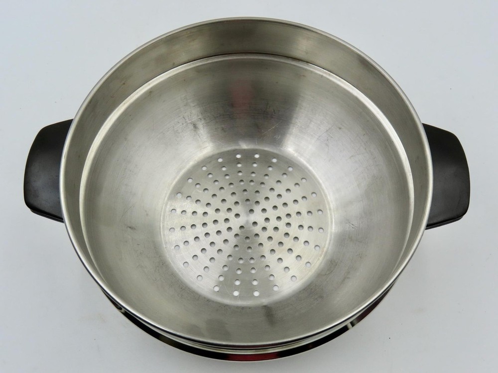 VTG Farberware Classic #831 3-Quart Steamer Strainer Insert Made Korea w/Handle