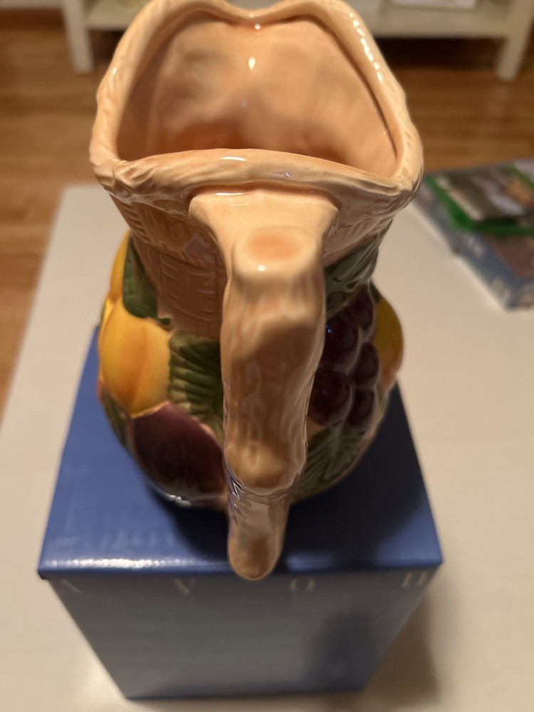 Avon Golden Orchards Eathernware Pitcher