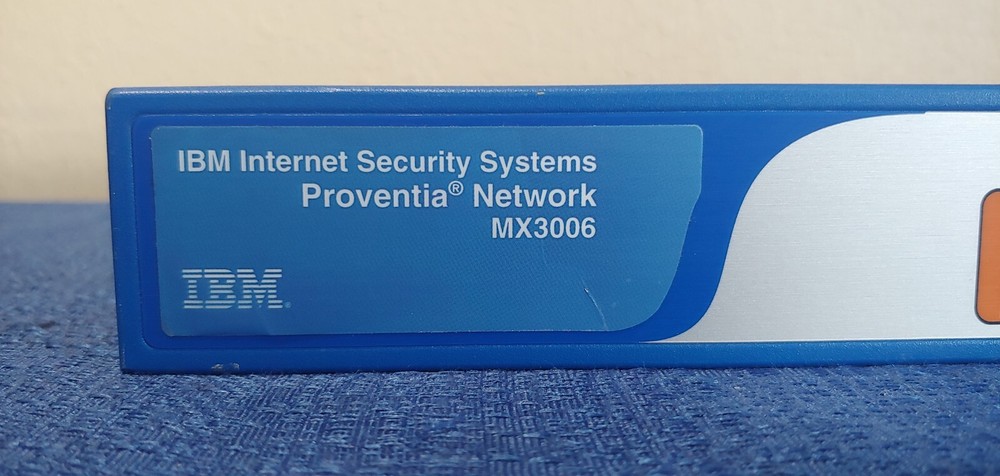IBM Internet Security Systems Proventia Network MX3006 Security Appliance