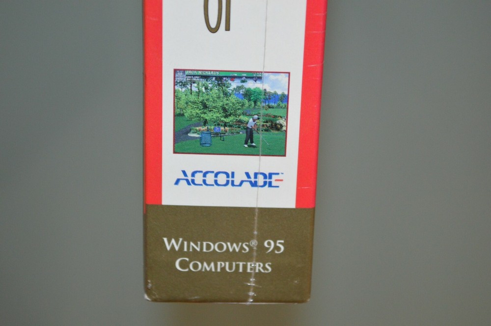 Brand NEW Sealed Jack Nicklaus 5 - PC GAME Golf Course Computer Game