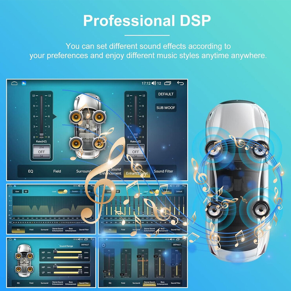 For Corolla 2000-2006 Radio Android 13 CarPlay Android Auto Navi Bluetooth GPS