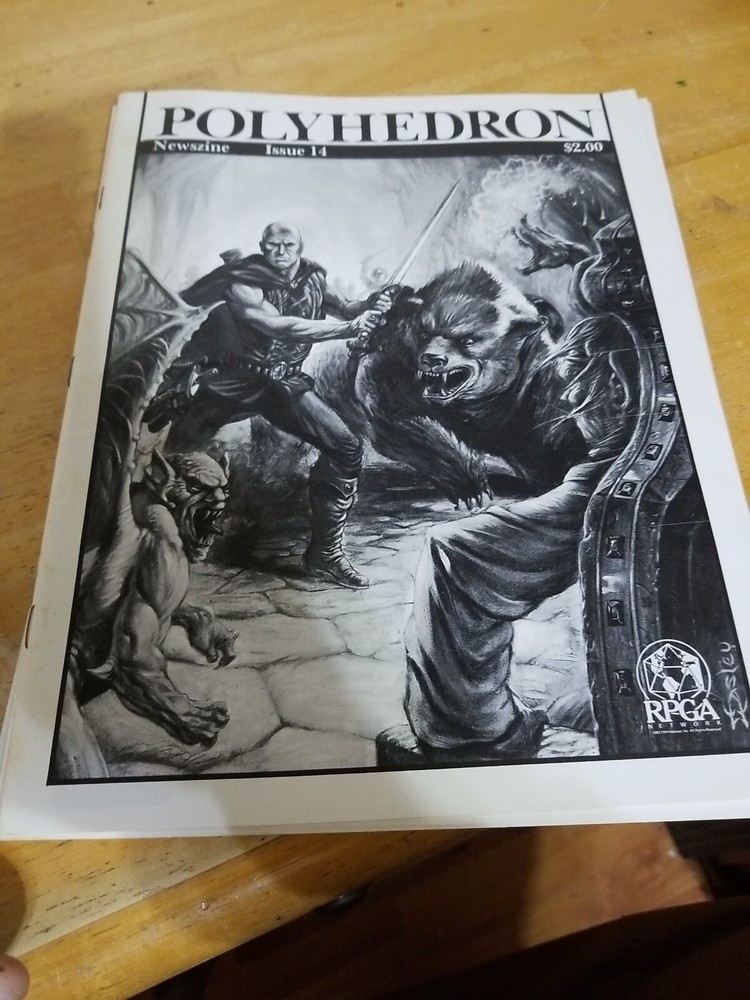 POLYHEDRON MAGAZINE # 14 DUNGEONS & DRAGONS