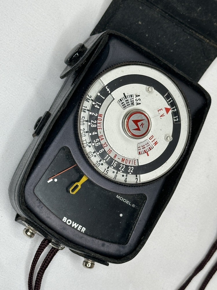 Bower Model 85 Light Meter With Case