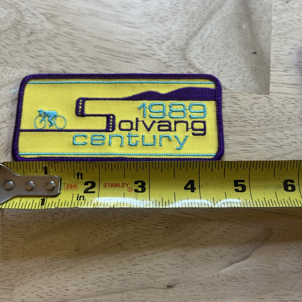 Vintage 1989 Solvang century patch