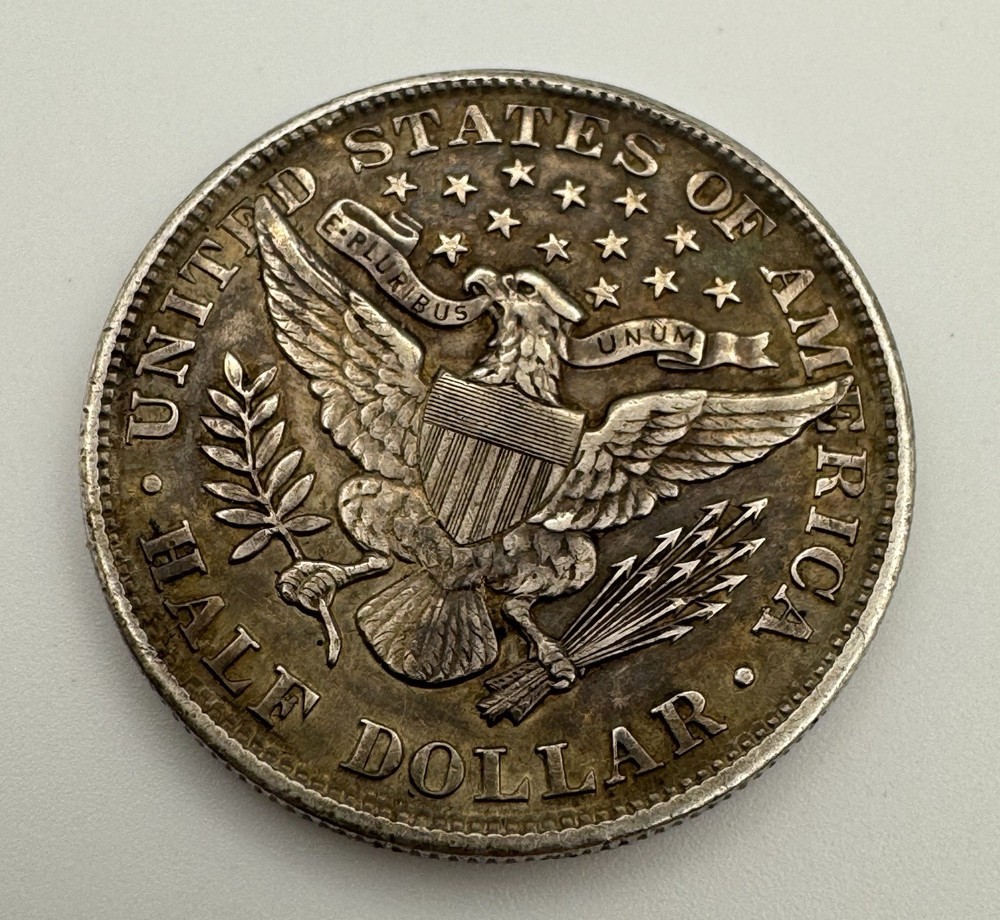 1902 Barber Half Dollar 50c FULL LIBERTY HIGH GRADE