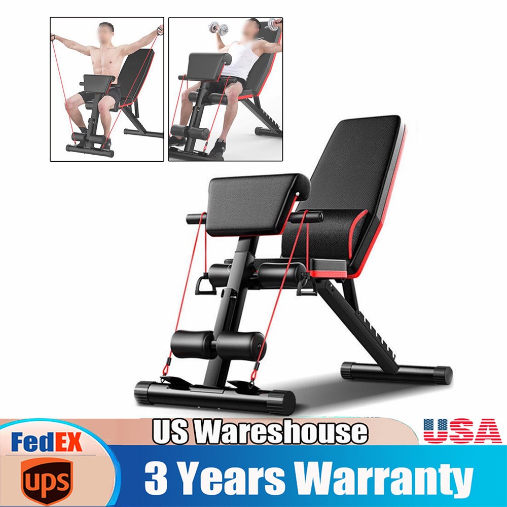 Adjustable Multifunctional Weight Bench for Full Body Workout