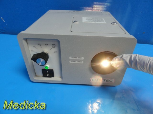 Luxtec Series 3000 Model 3150 Portable Light Source ~ 24132