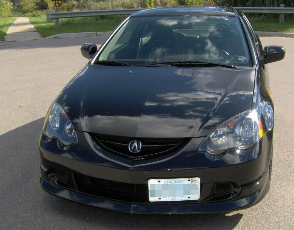 JDM Style Front Black Relocator Adapter License Plate Tag Holder Mount Bracket