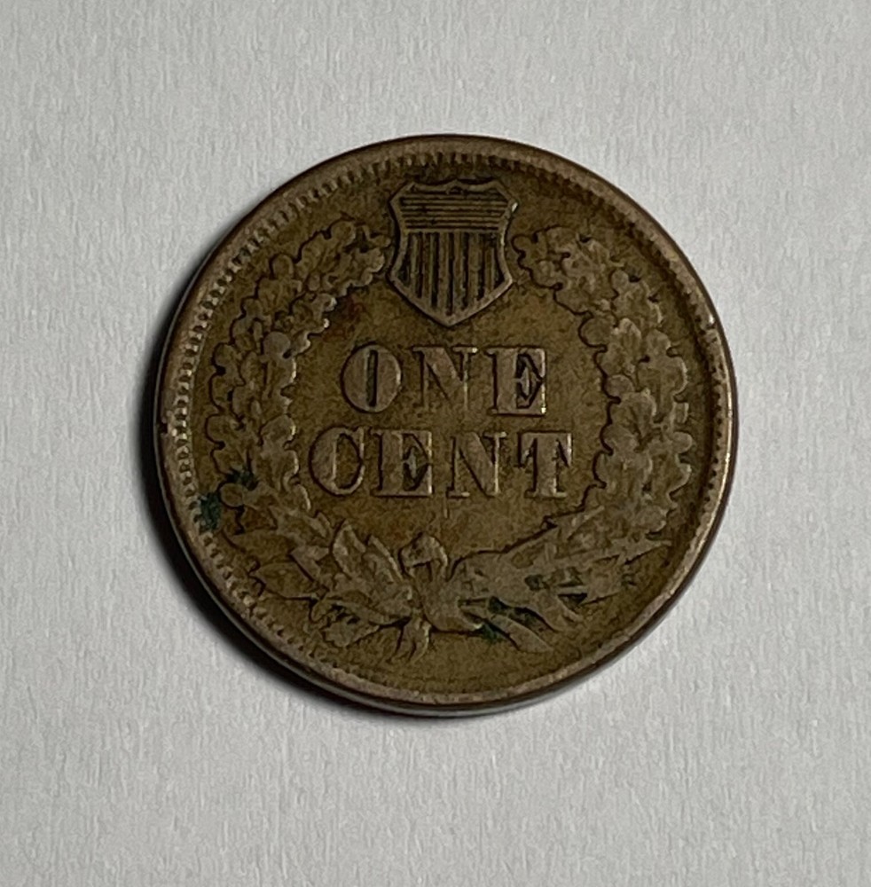 1863 Indian 1C (#7839) VF.