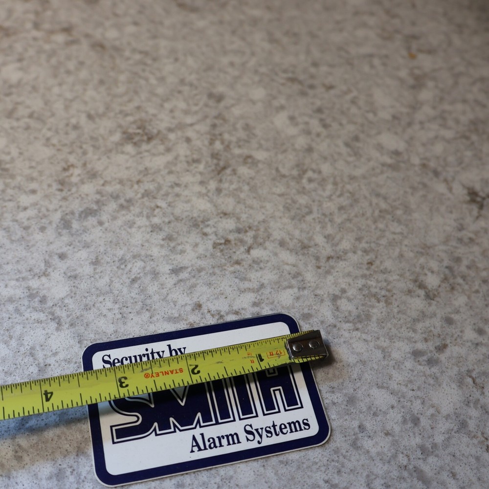 Security by SMITH Alarm Systems Sticker