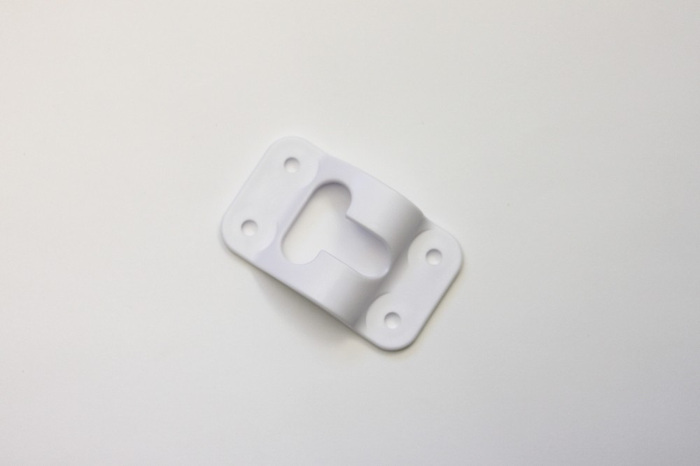 2 set 3-1/2" T-Style Door Catch Latch Holder RV Camper Trailer Cargo Hatch White