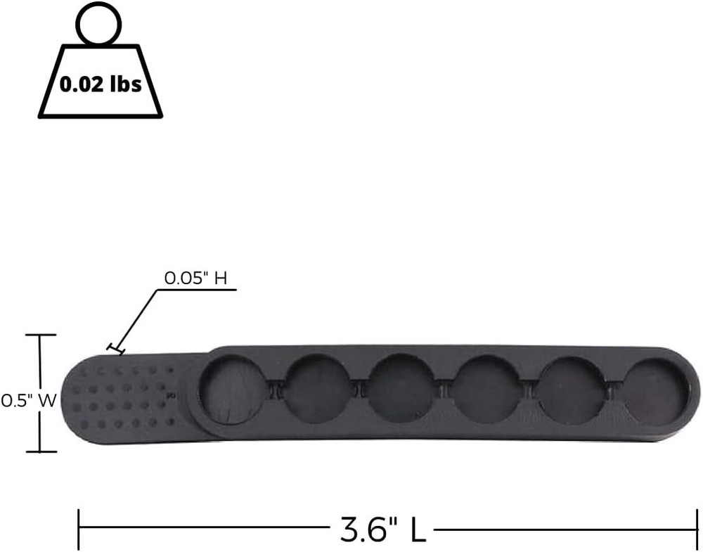 Innovative Compact Speed Strips - Effortless Loading for Revolver Rounds