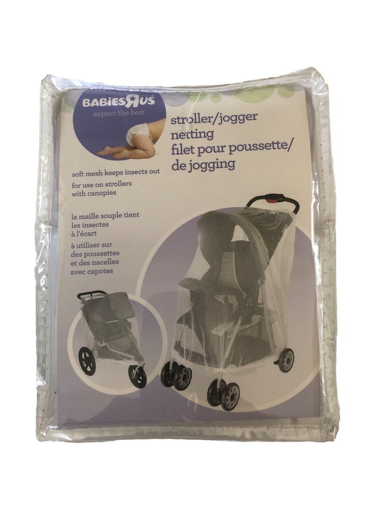 Babies R Us Stroller Jogger Netting Use with Canopy Strollers New