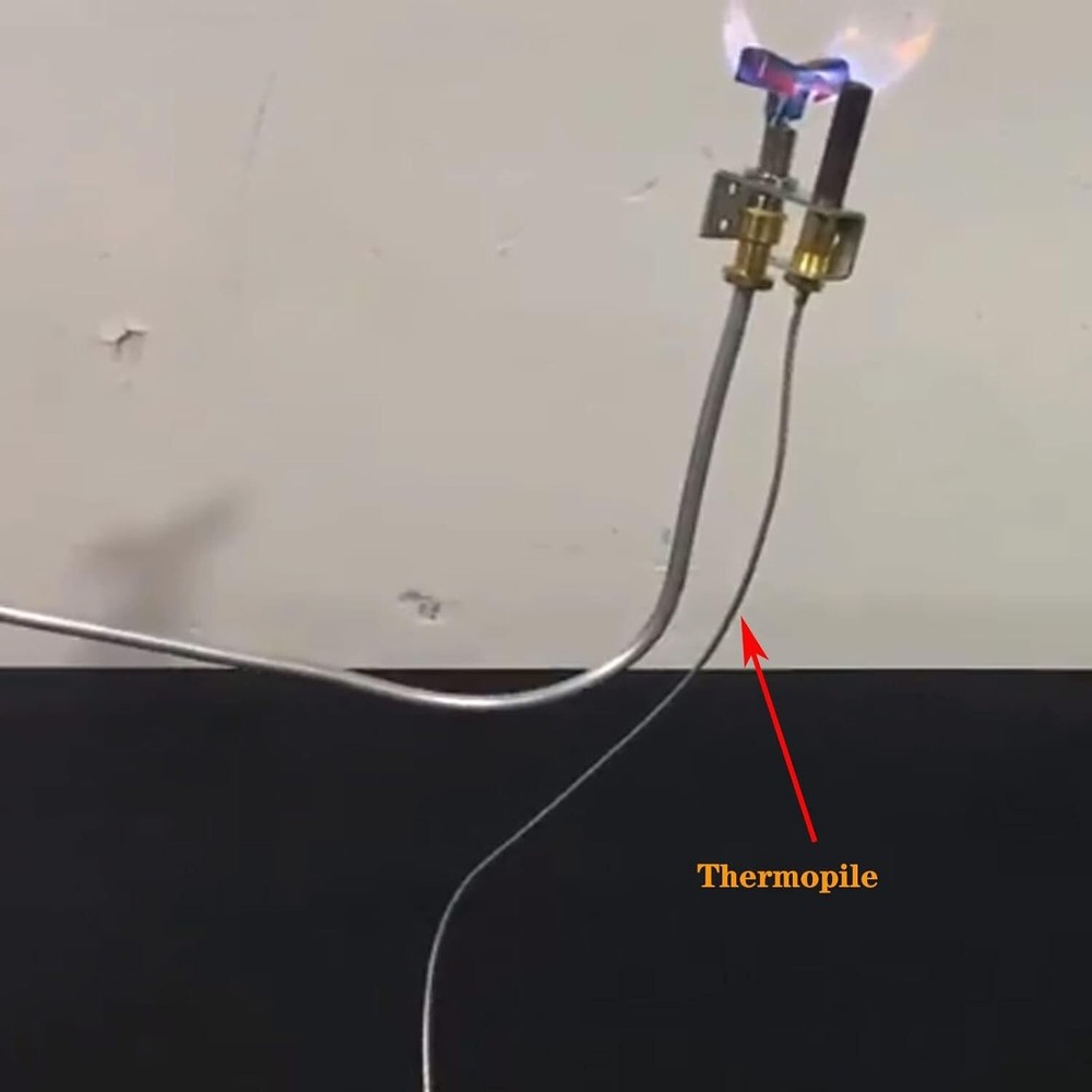 Quemador piloto para calentador de agua (alambre de fibra de vidrio de 24") NEW