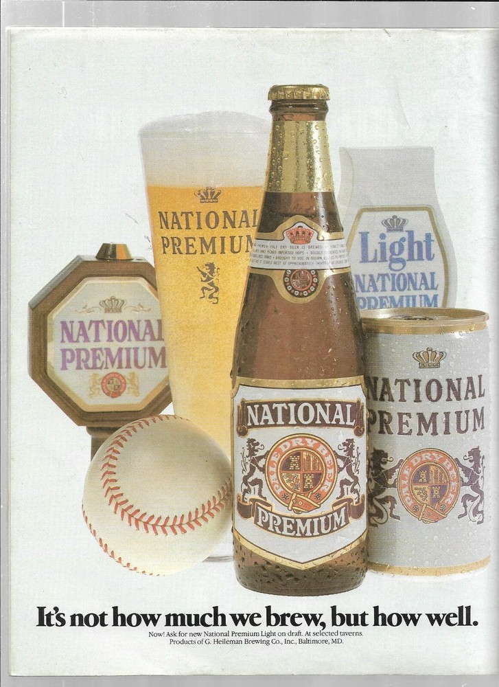 April 26, 1981 Orioles vs Red Sox Baseball Program---Scored EX