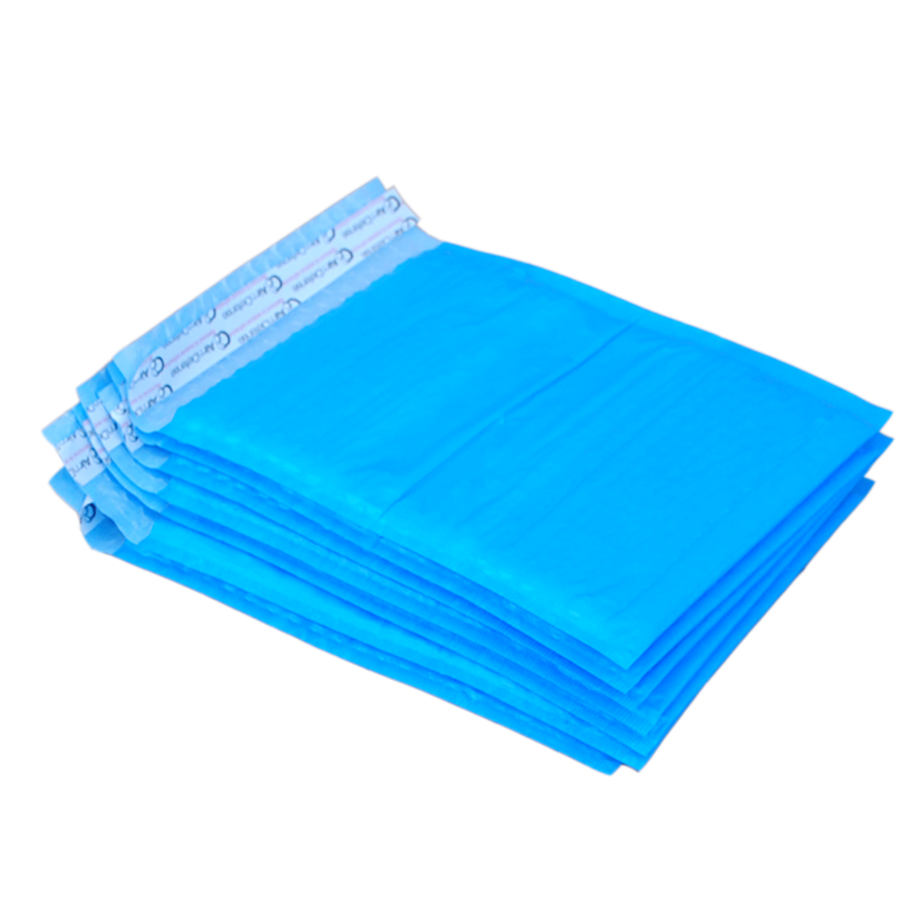 AirnDefense 500 #000 4X8" Blue Poly Bubble Mailers Shipping Padded Envelope