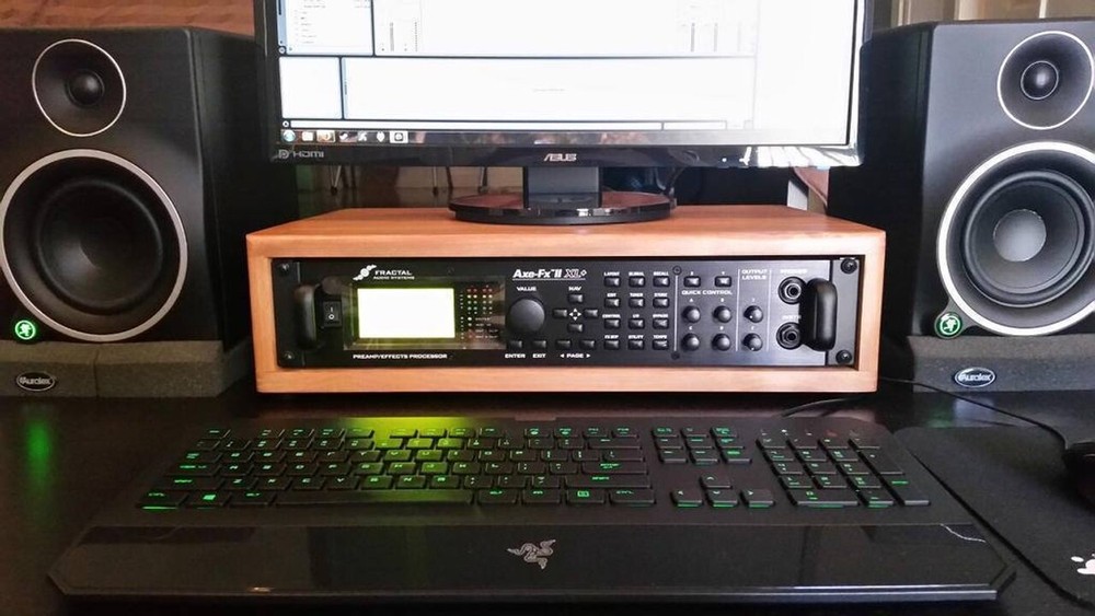 Nice-Racks Handmade Studio Rack, 2U, 12" depth, choose a stain