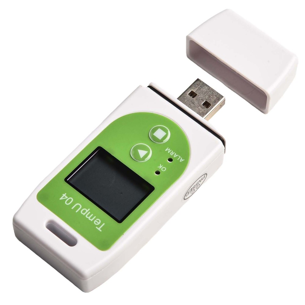 Portable Temperature Recorder with High Accuracy and Easy Report Generation