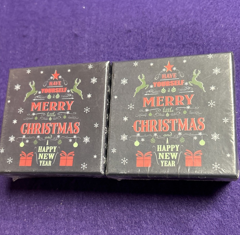 15 Holiday Christmas Mini Nesting Gift Box Sets (2pc Each - 30 Total) • Sealed