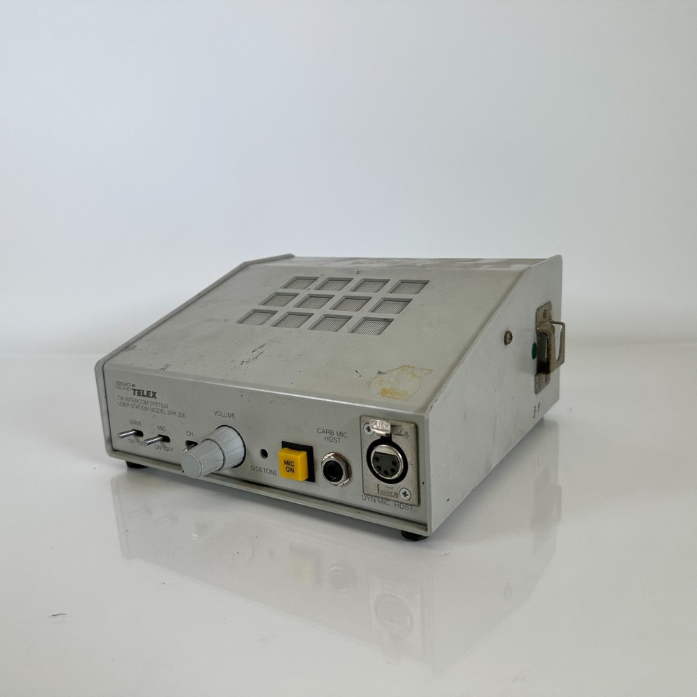 TELEX SPK300 User Station Model SPK300 Intercom System
