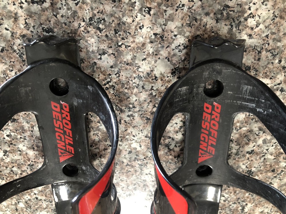 Profile Design Carbon Water Bottle Cages Pair
