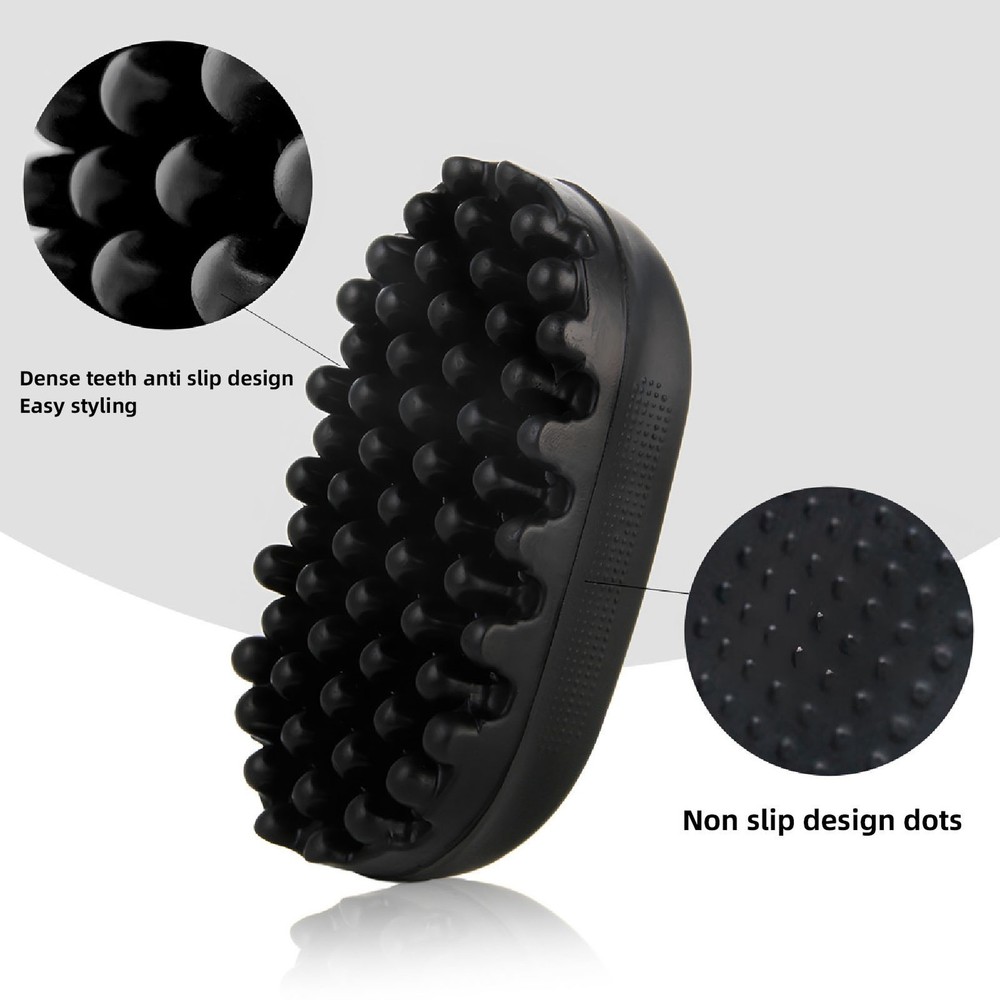2 Pcs Twist Brush Quick Easy Styling Large Dense Teeth Professional