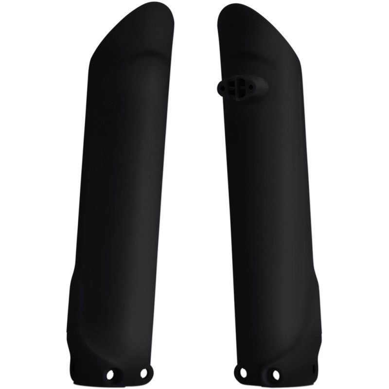 Acerbis 2401260001 Lower Fork Covers - Black Black