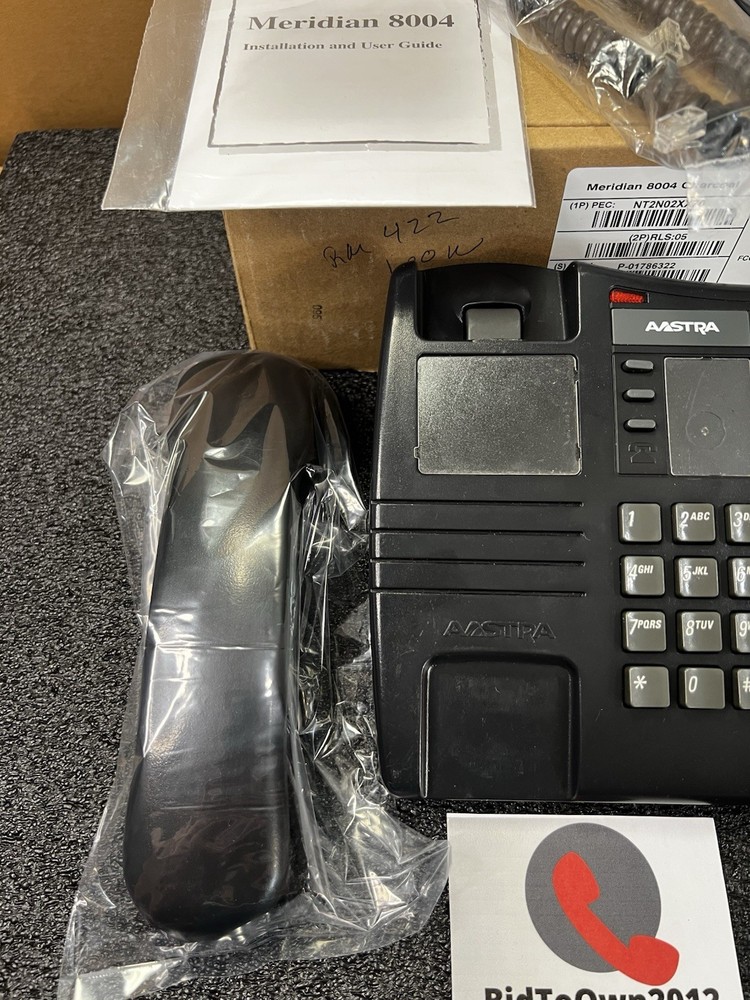 Aastra M8004 Analog Phone – Charcoal *Refurbished*