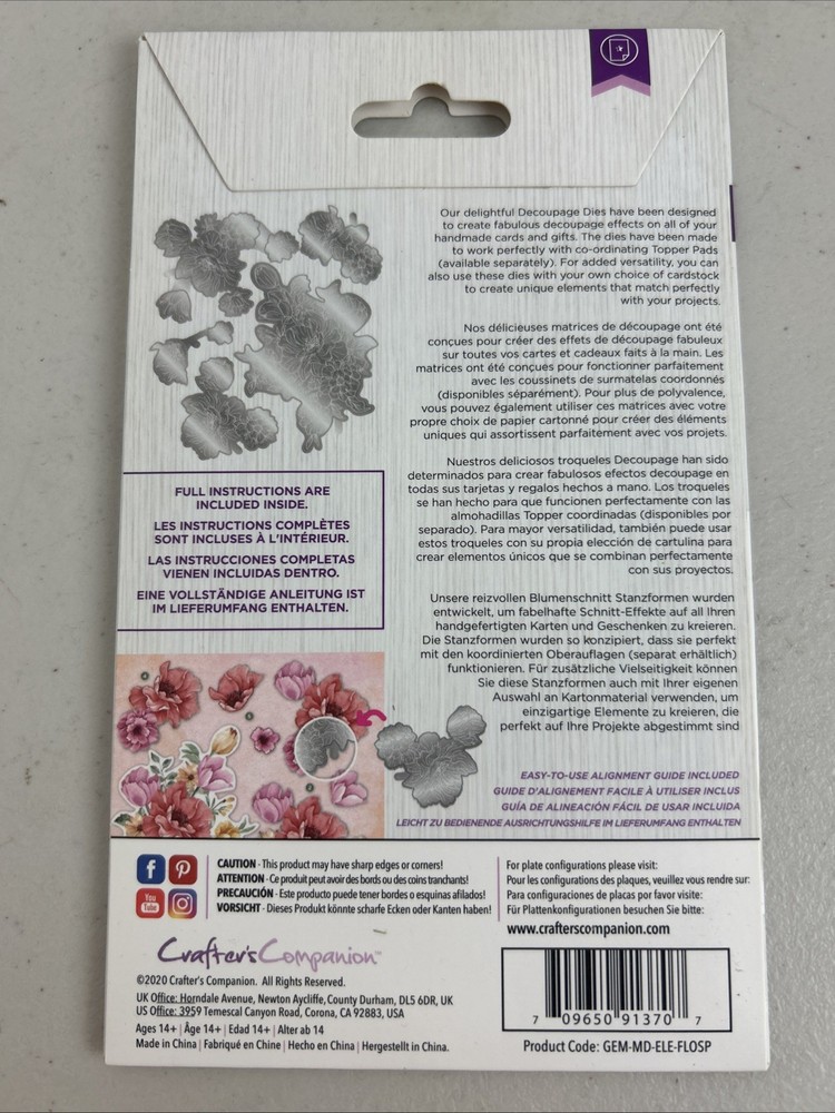 Gemini - Die Set - Floral spray New Elements