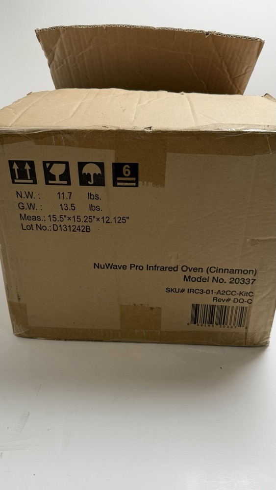 NUWAVE PRO INFRARED OVEN COOKING SYSTEM RED 20337 (Cinnamon )