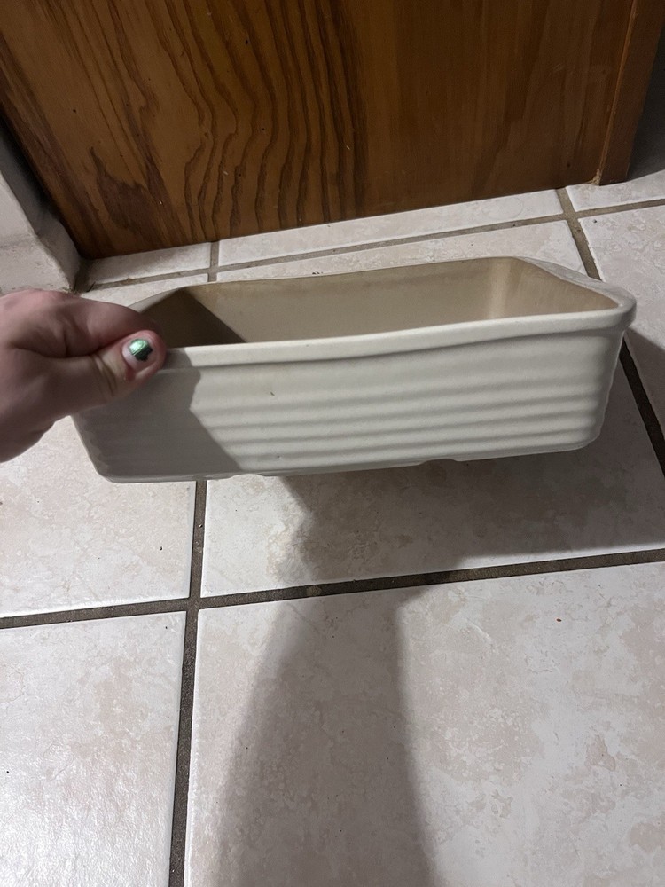 Pampered Chef Stoneware Baking Dish Set Square & Oval Two-Piece Bundle