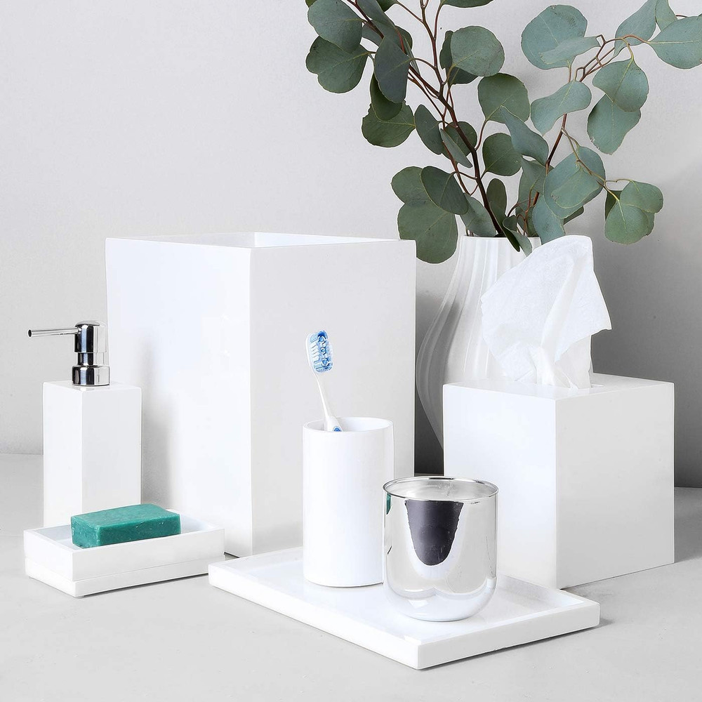 Lacquer Bath Tissue Box