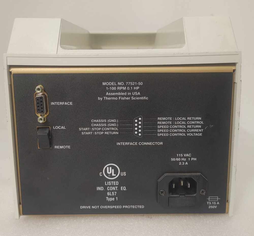 Cole-Parmer Masterflex 77521-50 Console Drive