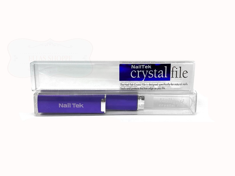 Nail Tek Crystal File Double-Sided with or without Companion Case