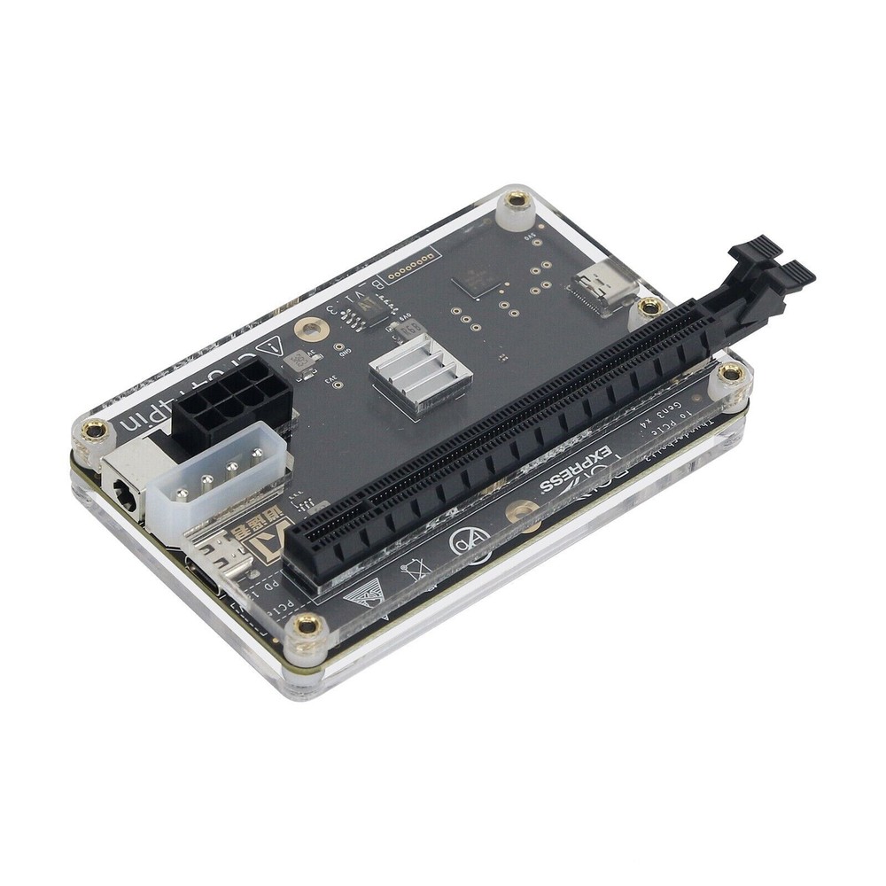Graphics Card Dock External GPU Dock & USB4 Data Cable & Bracket for Thunderbolt