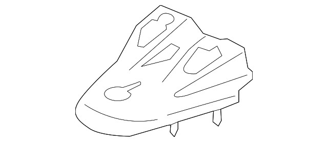 Genuine Ford Frame Side Member Bracket DG9Z-5A098-C