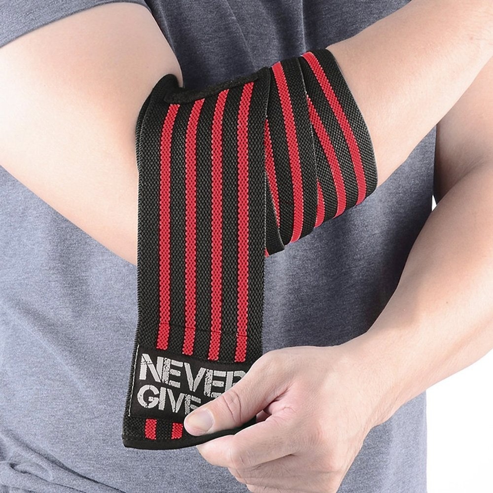HYFAN Professional Elbow Wraps Elastic Straps Brace Support Protector for Wei...