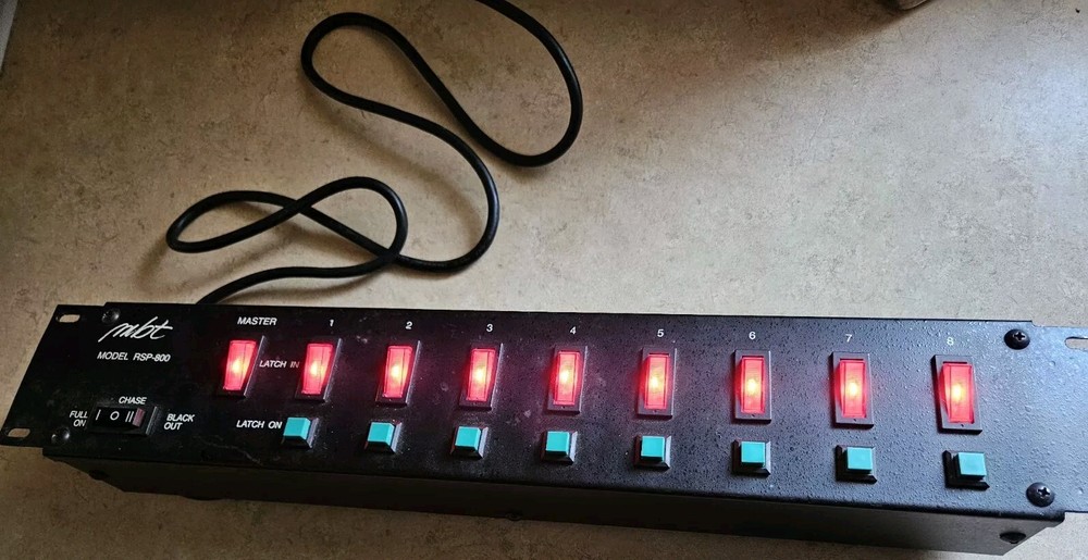 MBT RSP 800 8 Channel Multi Switch Controller Power Distribution System AC 110V