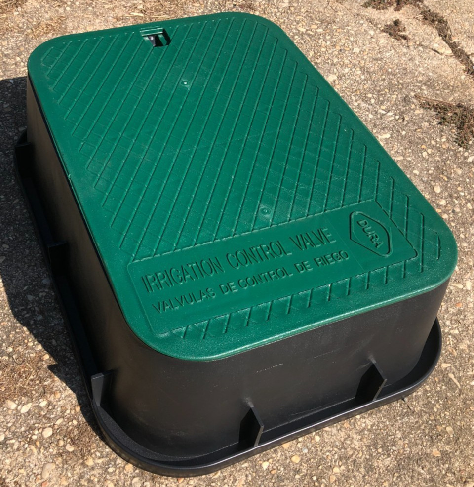Dura Plastics Rectangular Extension Valve Box Model 150-X (15" x 21" x 6")