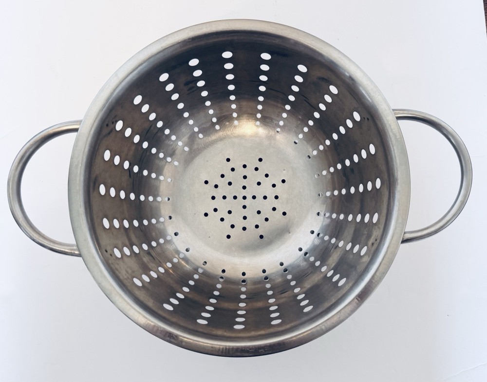 Michael Graves Design Stainless Strainer Colander Footed Handled