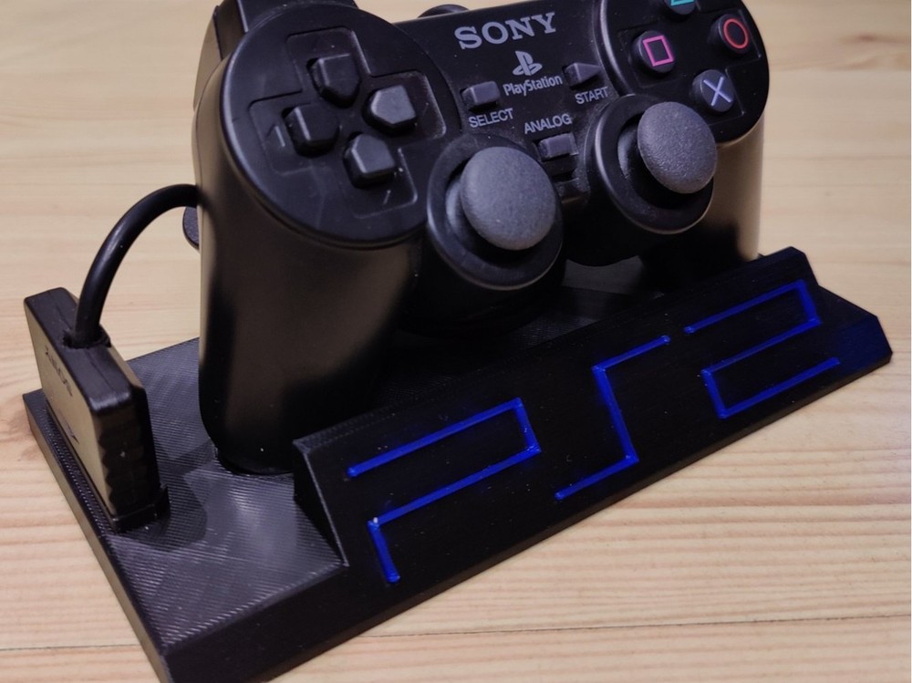 PlayStation 2 Controller Stand | PS2 Controller Holder Dock – Retro Display