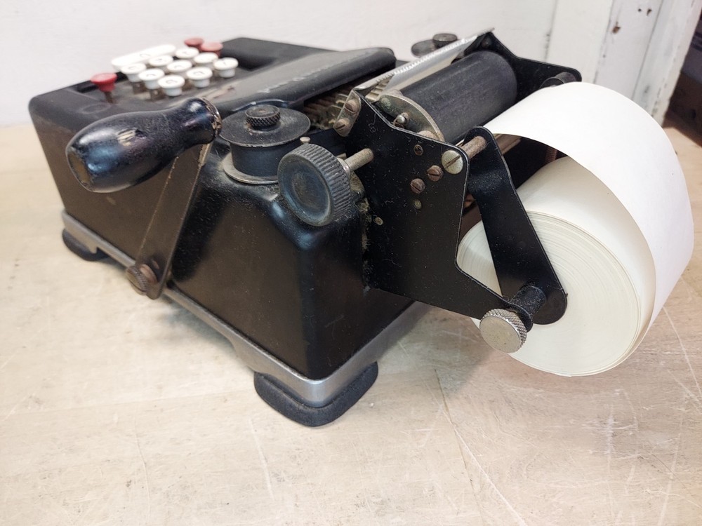 Vintage 1940s Remington Rand Bookkeeping Adding Machine