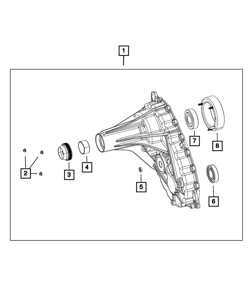 Genuine Mopar Shift Lever Seal 68089736AA