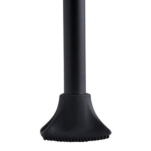 Able Life Universal Cane Grip Tip, Curved Rubber Base Attachment Tip for 3/4